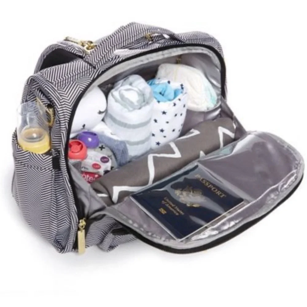 Ju-Ju-Be Striped Multi-Color Baby Bag